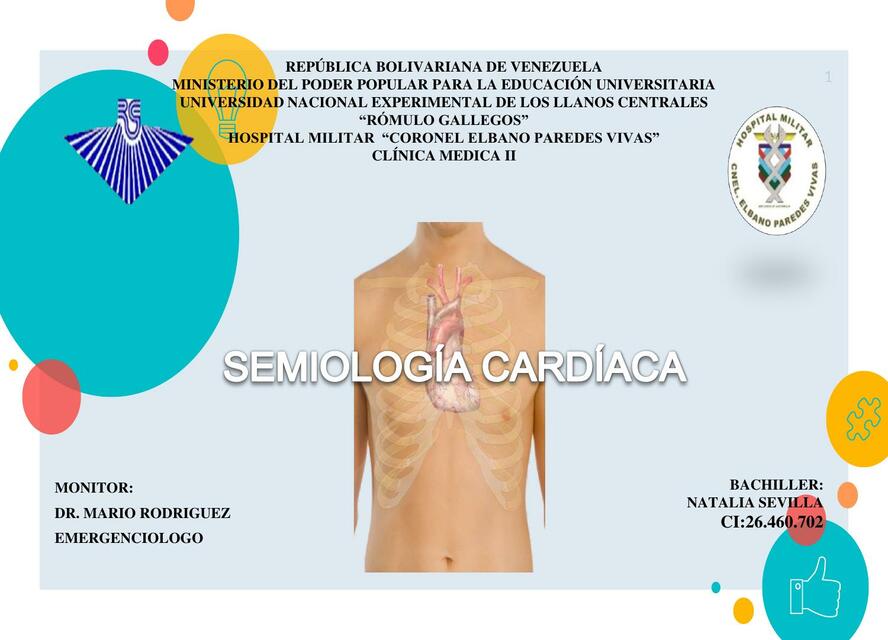 Semiologia cardiaca 5to