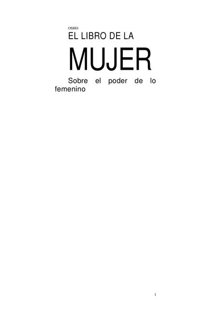 El libro de la mujer 