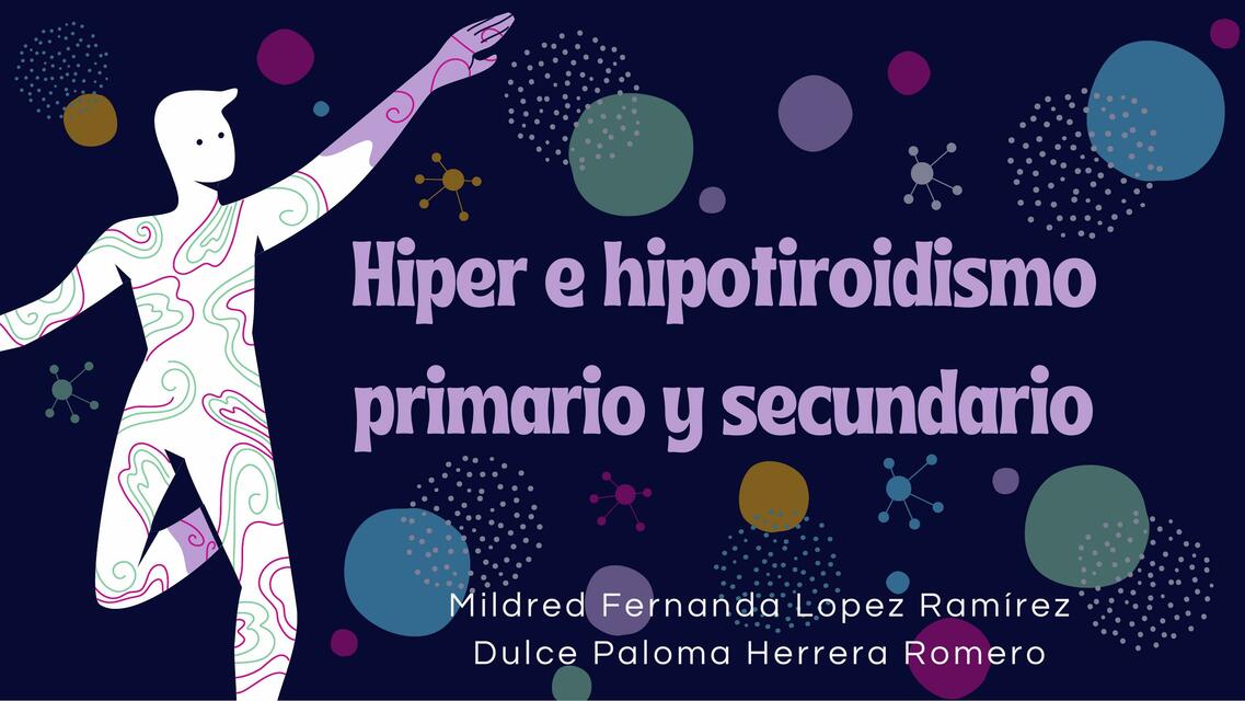 Hipo e hipertiroidismo