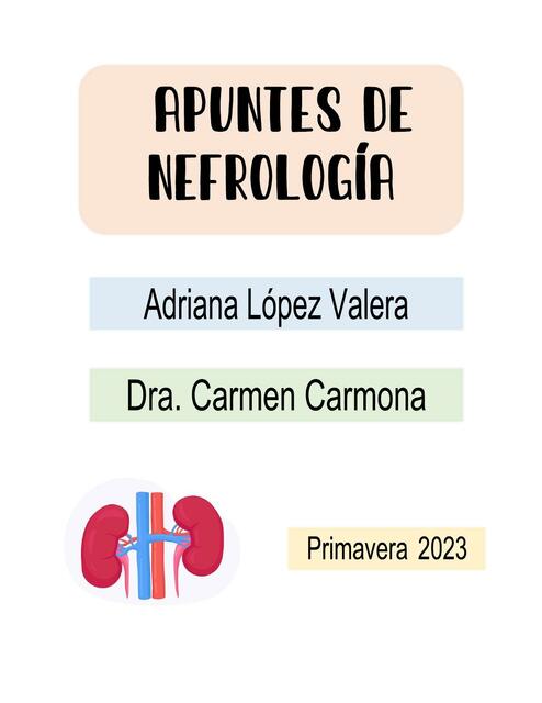 Apuntes Nefrología Dra Carmona 2