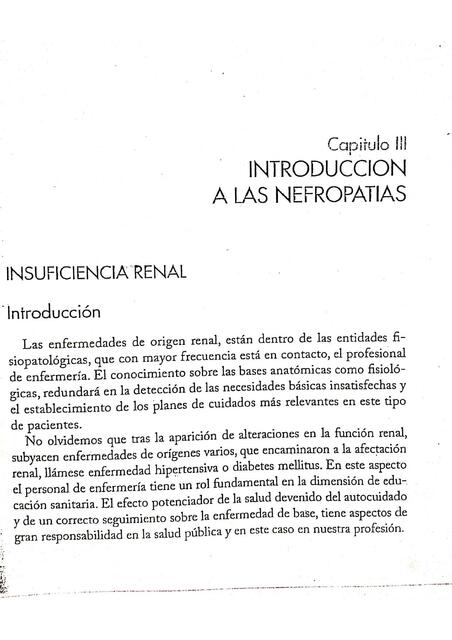 Insuficiencia renal