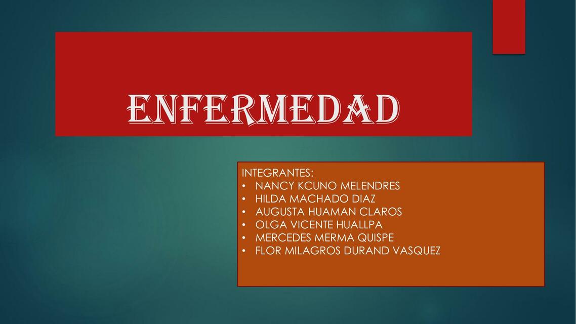 DIAPOSITIVAS DE ENFERMEDADES