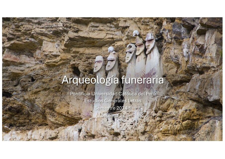 Arqueología funeraria 