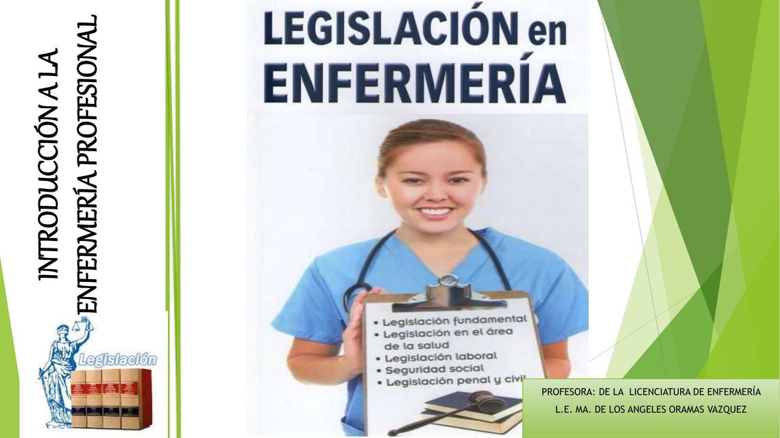 Legislación en enfermera