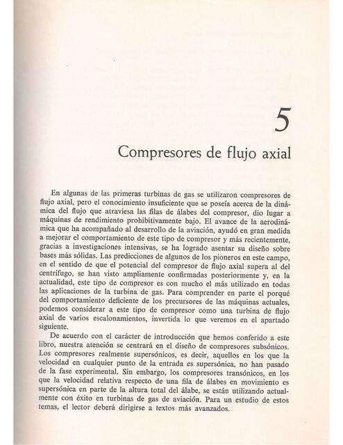 Comprensores de flujo axial 