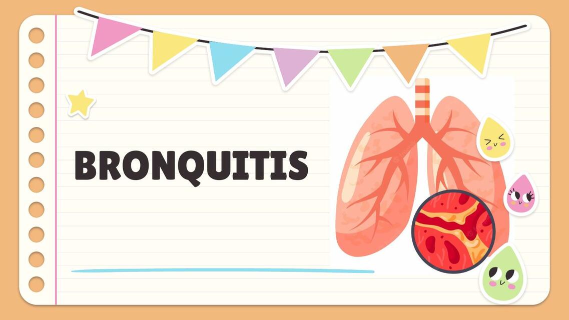 BRONQUITIS Diapositivas