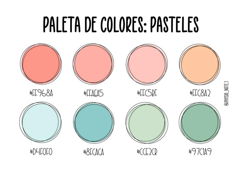 Colores pasteles #2