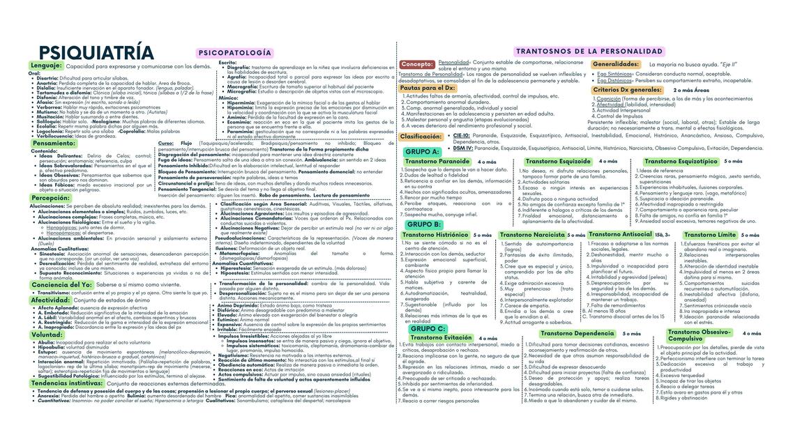 PSIQUIARÍA 2 3 Y 4