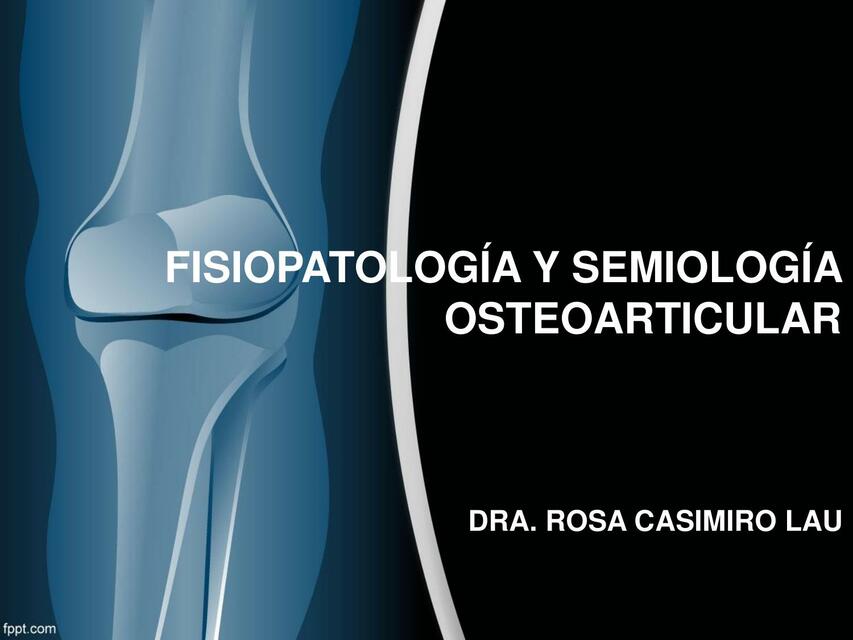 SESIÓN 15 OSTEOMUSCULAR