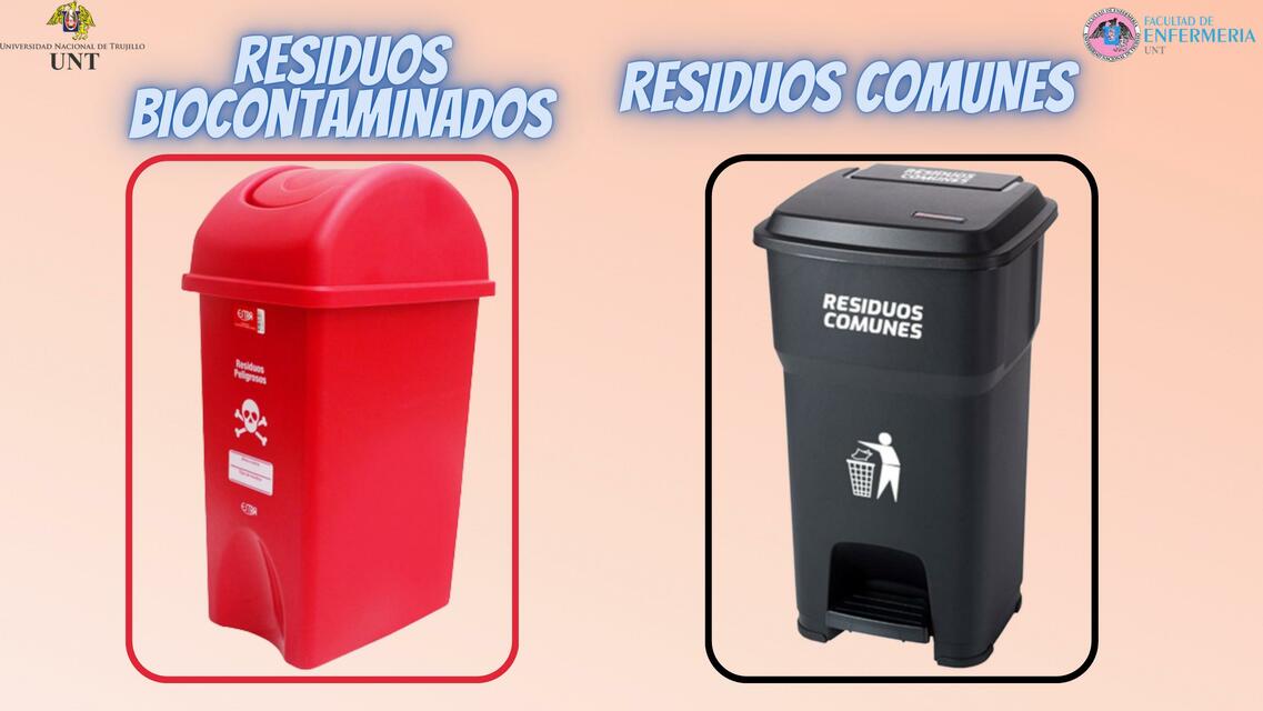 RESIDUOS BIOCONTAMINADOS Y COMUNES