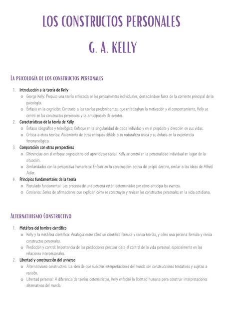 Kelly - CONSTRUCTOS PERSONALES