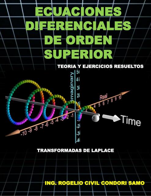 ECUACIONES DIFERENCIALES DE ORDEN SUPERIOR