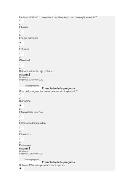 2do parcial de fisiologia - nutricion umaza