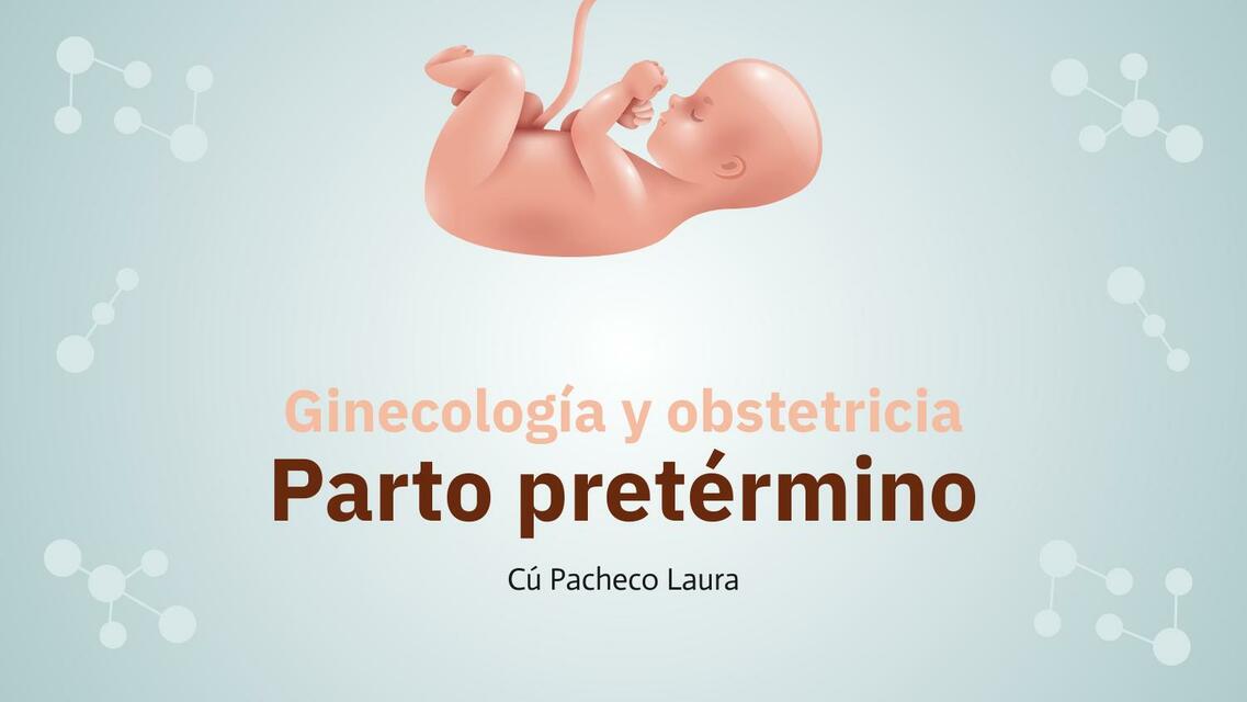 Parto pretérmino