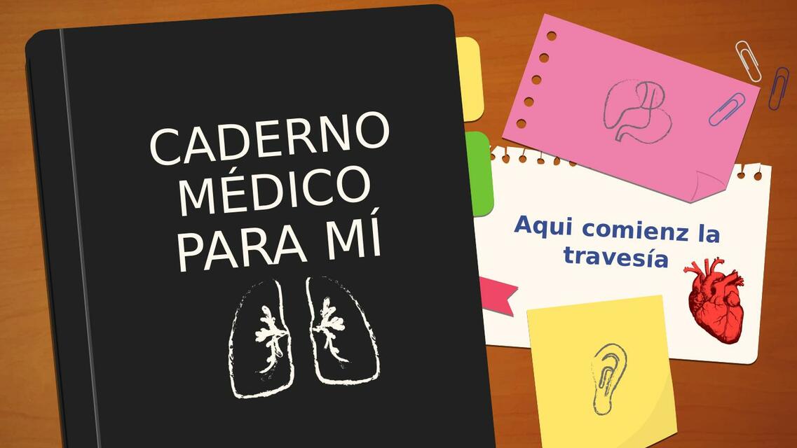 Caderno Médico para Doenas by Slidesgo