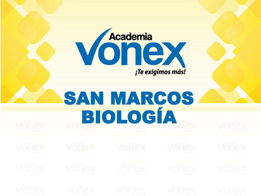 PPT VONEX RESPIRACIÓN CELULAR SAN MARCOS