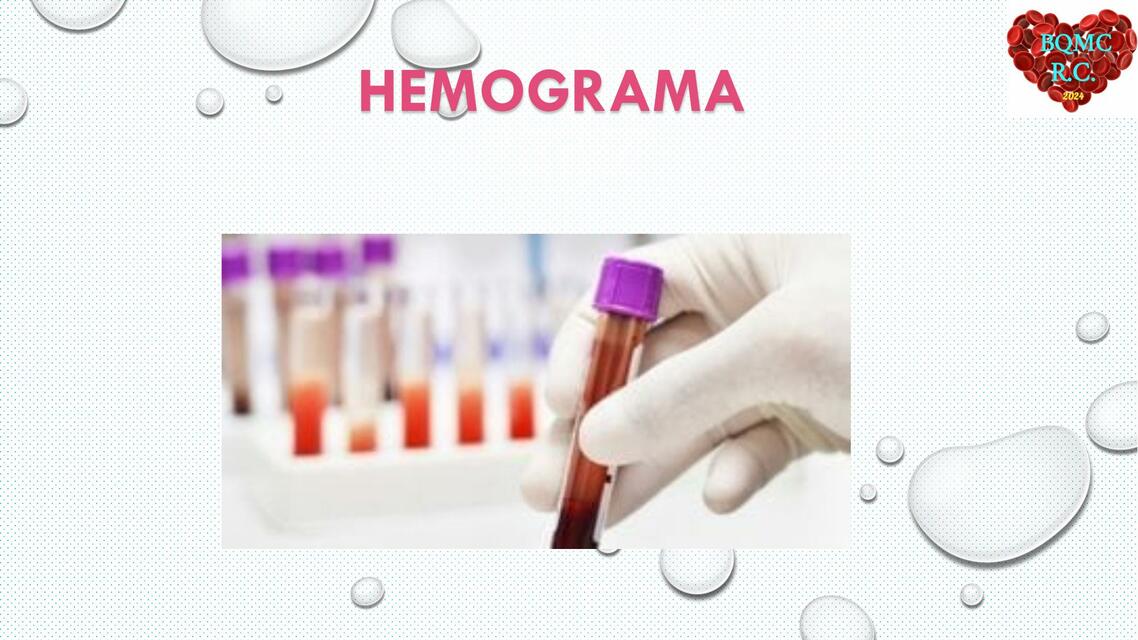 Hematologia clase 5 hemograma 1