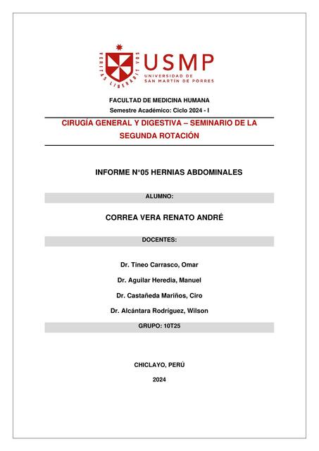 Informe N5 HERNIAS ABDOMINALES