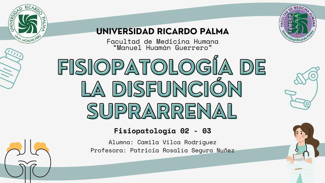 Fisiopatología de la disfunción suprarrenal