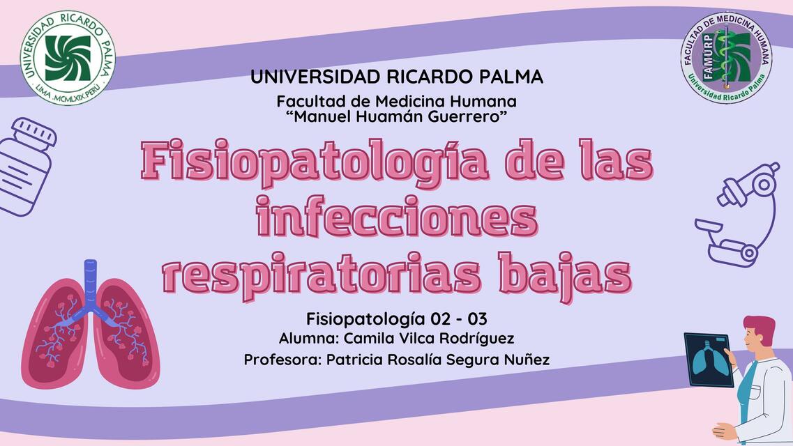 Fisiopatología de las infecciones respiratorias