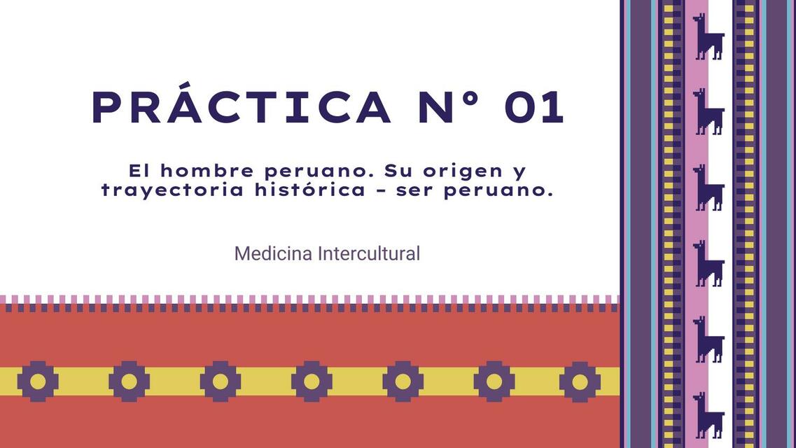 El hombre peruano. Su origen y trayectoria histórica 