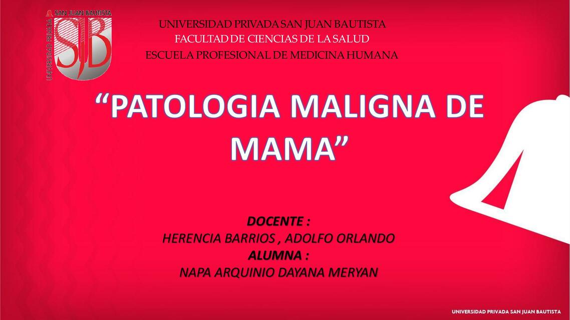 Patología maligna de mama 