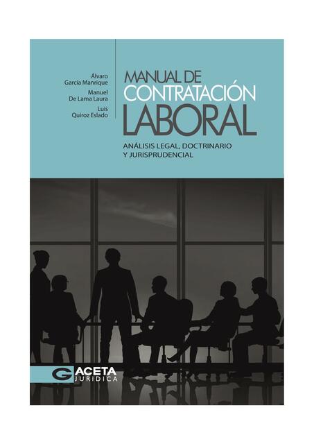 MANUL DE CONTRATACIÓN LABORAL