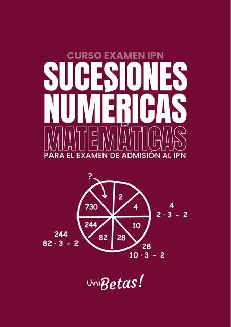 SUCESIONES NUMERICAS