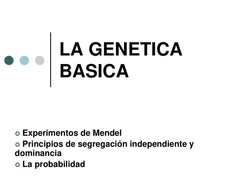 La genética basada 