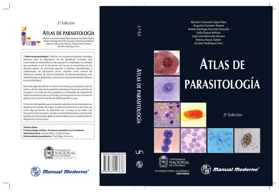 Atlas De Parasitologia Lopez 2ed Ximena Udocz 4404