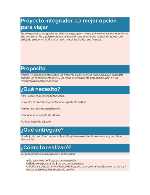 Proyecto integrador La Mejor Opcion para Viajar