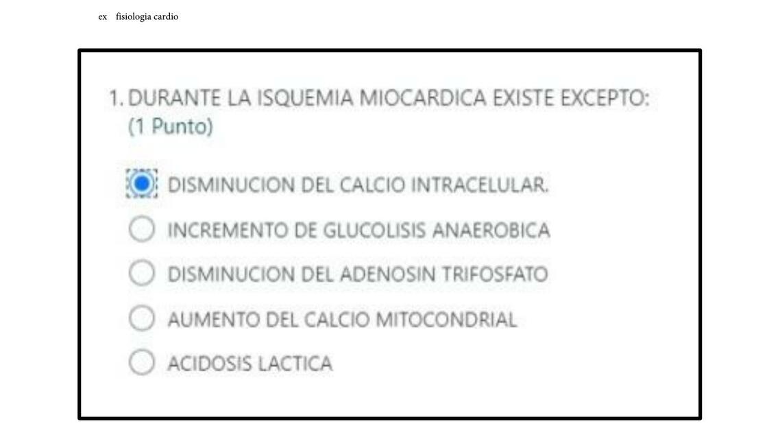 EXAMEN DE CARDIOVASCULAR REVISAR CLAVES