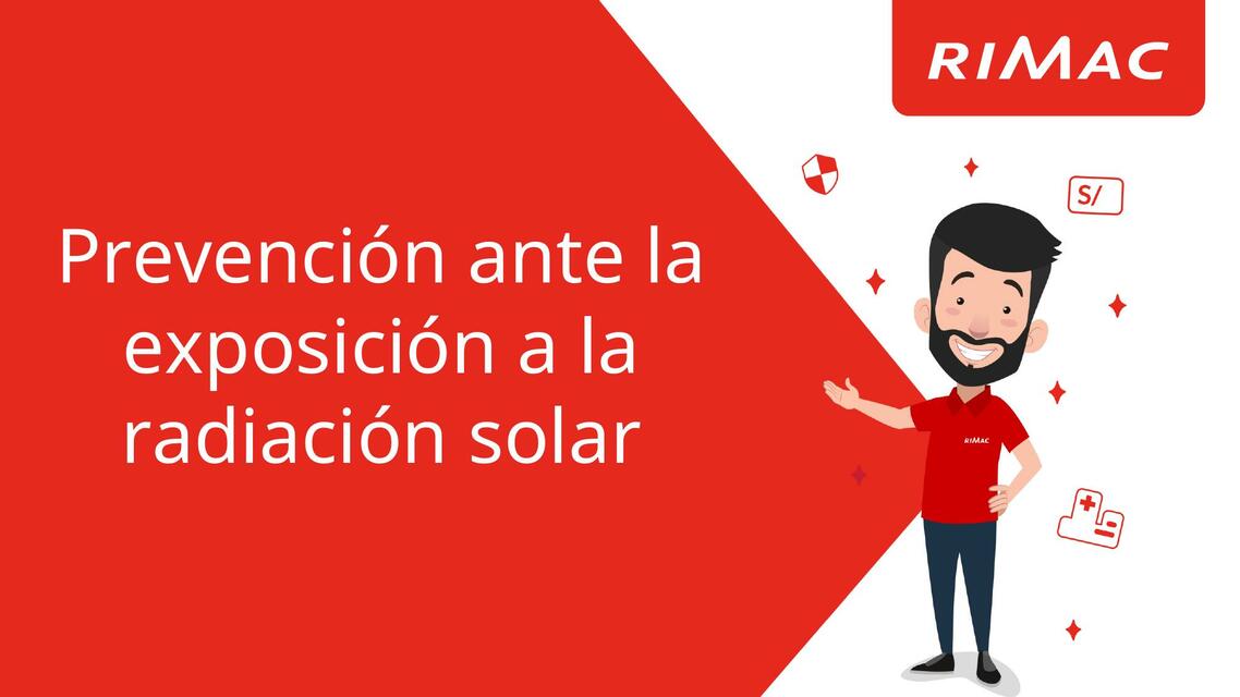 Prevención ante la exposición a la radiación solar