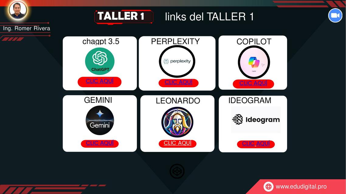 TALLER 1 LINKS