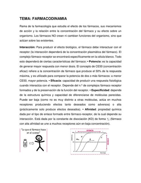 Conceptos de farmacología