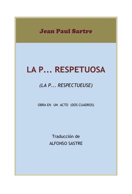 la p respetuosa