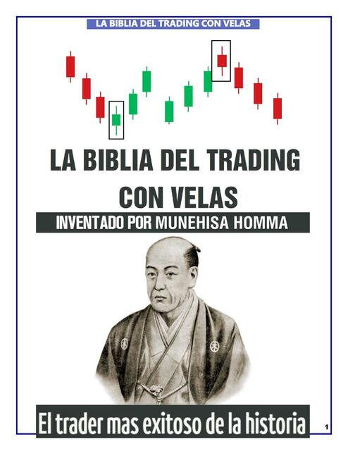 LA BIBLIA DEL TRADING CON VELAS