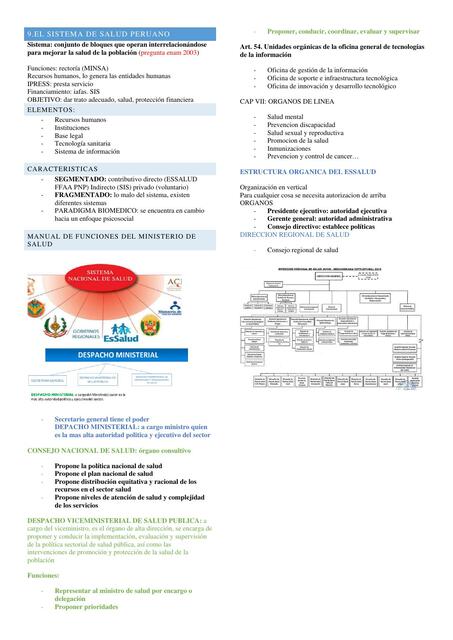09 ORGANIZACION SANITARIA EN PERU Autoguardado