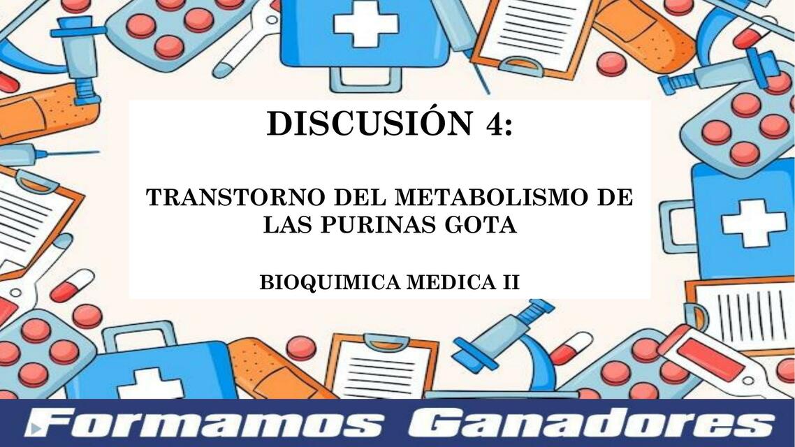 Metabolismo de las purinas (gota)