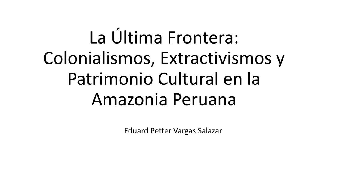 ANALISIS PARA LA GESTION DEL PATRIMONIO