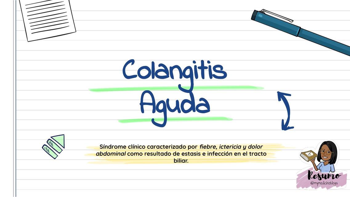 Resumen de Colangitis Aguda