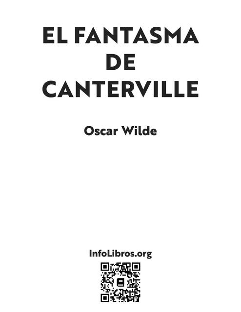 el fantasma de canterville oscar wilde