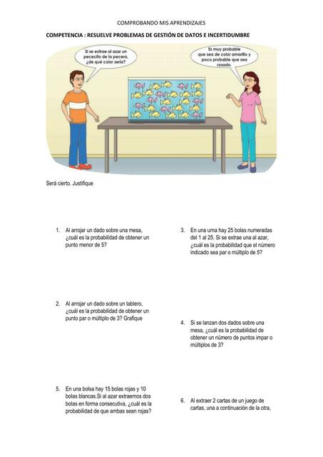 evaluacion probabilidades