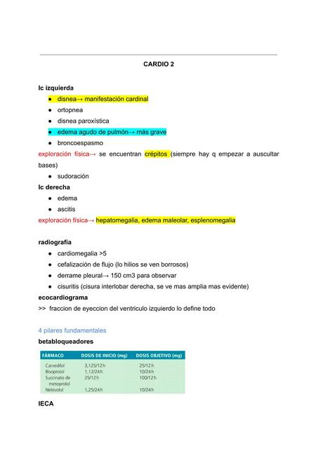 Apuntes cardio 2