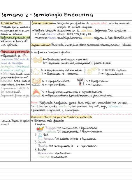 Semiología endocrina