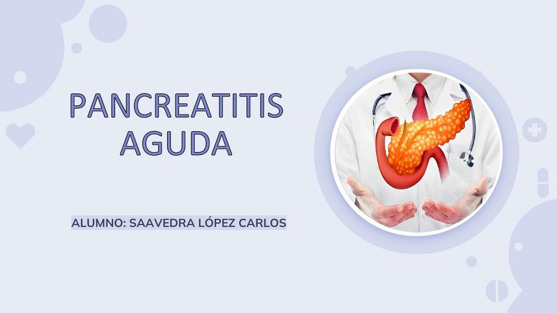 PANCREATITIS AGUDA