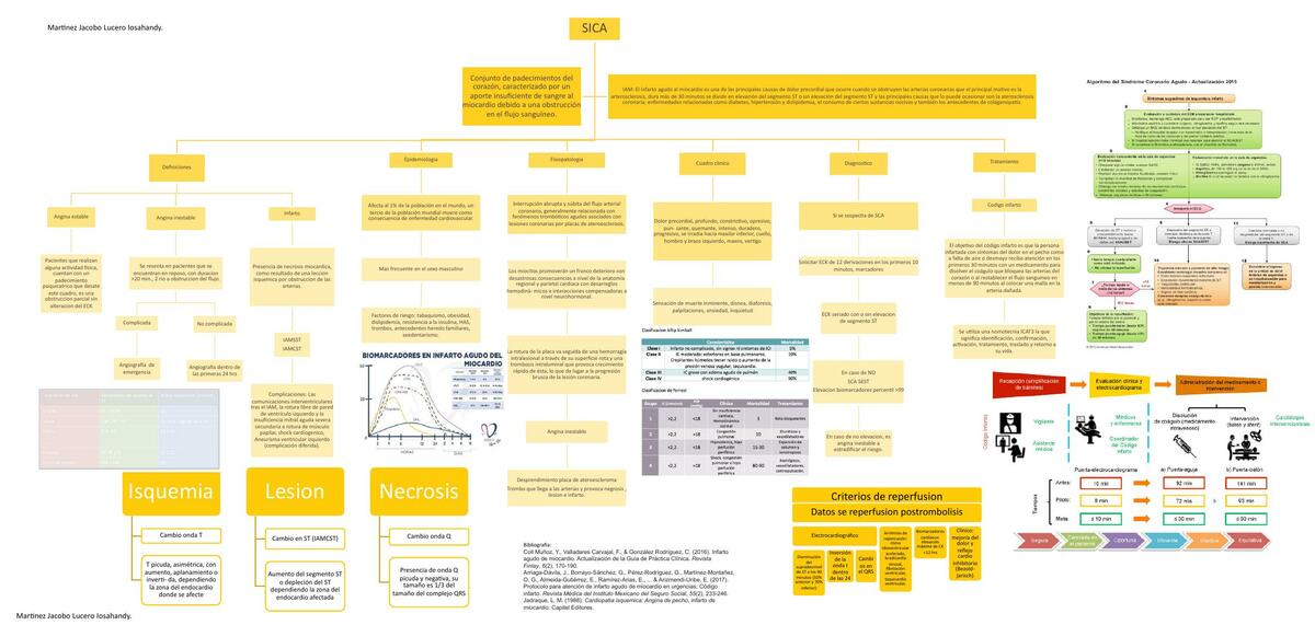 Infarto Sin elevación del ST Angina Martínez Jac