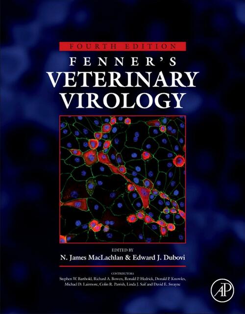 Fenner s Veterinary Virology MacLachlan Dubovi 4th