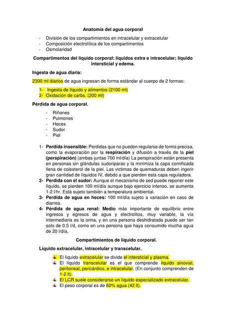 Compartimentos Del Líquido Corporal Dr Castro Udocz Compartimentos Del Líquido Corporal Dr Castro Udocz