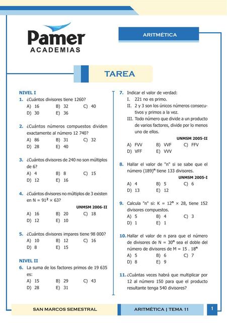 ARITMETICA S11T